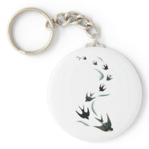 Vintage Schwalbe Vögel Kunst