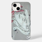 Vintage Schwan Case-Mate iPhone Hülle (Rückseite)