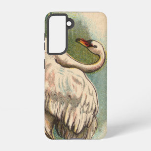 Vintage-Schwan Samsung Galaxy Hülle