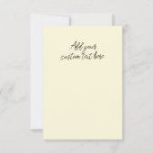 Vintage Schwanenreflexion eingefärbt Dankeskarte (Rückseite)