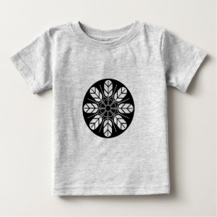 Vintage Schwarz Japan Inoue Mon Oriental Art Baby T-shirt