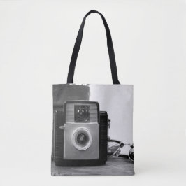 Vintage Schwarz-Weiß-Filmkamera Retro Tasche