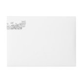 Vintage Schwarz-Weiß-Rückgabe (Vorderseite)