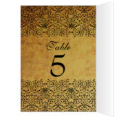 Vintage schwarze Goldklee (Innen (Links))