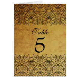 Vintage schwarze Goldklee