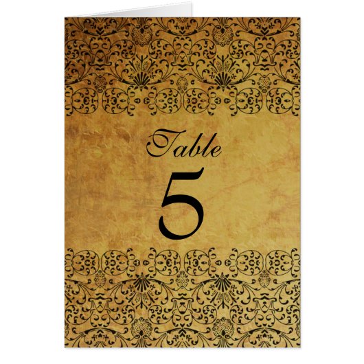 Vintage schwarze Goldklee (Vorne)