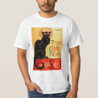 Vintage schwarze Katze Art Nouveau Le Chat Noir