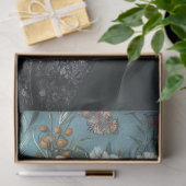 Vintage schwarze Katze in schwarzem Kleid Seidenpapier (Geschenk)