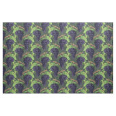 Vintage schwarze Trauben und grüne Reben Stoff (Fat Quarter (45,7 x 55,9 cm))