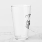 Vintage Schwarzkatze Glas (Rechts)