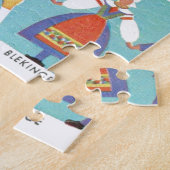 Vintage schwedische regionale Kostüme Puzzle (Seite)