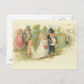 Vintage Schweinehaltung Postkarte (Vorne/Hinten)