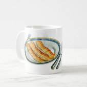 Vintage-Schweinemug Kaffeetasse (Vorderseite Links)