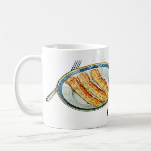 Vintage-Schweinemug Kaffeetasse (Links)