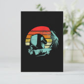 Vintage Schweißhelm-Silhouette Geschenke| Schweiße Dankeskarte (Stehend Vorderseite)