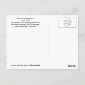 Vintage Schweitzerfälle Postkarte (Rückseite)