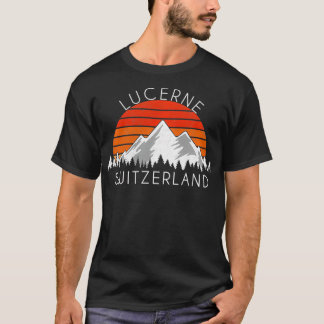 Vintage Schweiz Luzern gestört T-Shirt