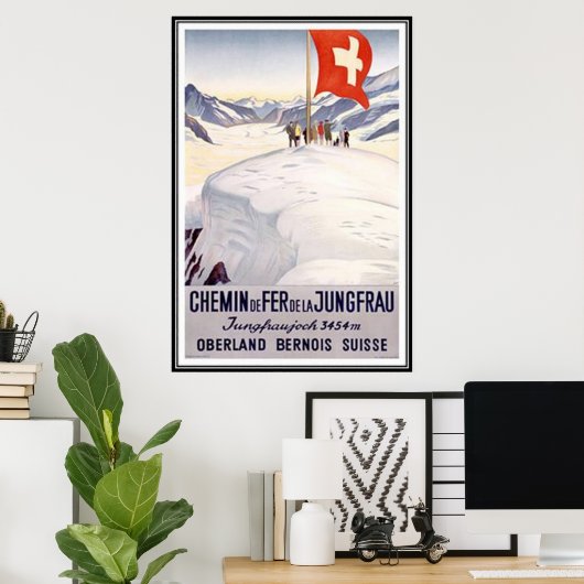 Vintage Schweiz - Poster (Heimbüro)