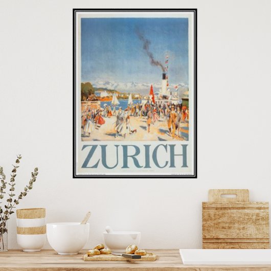 Vintage Schweiz - Poster (Küche)