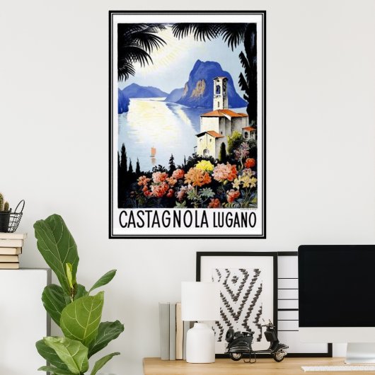 Vintage Schweiz - Poster (Heimbüro)