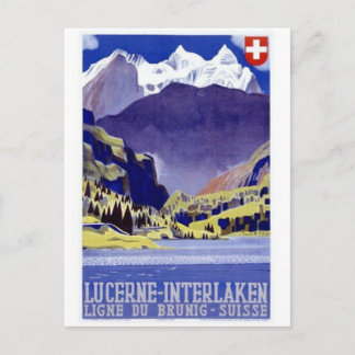 Vintage Schweiz - Postkarte