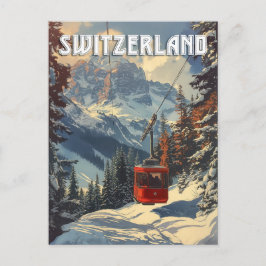 Vintage Schweiz Postkarte