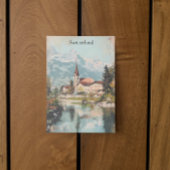 Vintage Schweiz Schweizer Alpen Landschaft Postkarte