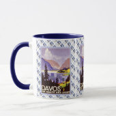 Vintage Schweizer Design, Davos Tasse (Links)