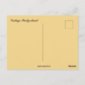 Vintage-Schweizkarte Postkarte (Rückseite)