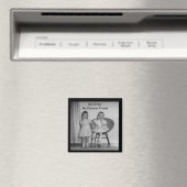 Vintage-Schwester-Magnet Magnet (In Situ (Geschirrspüler))