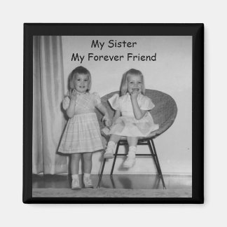 Vintage-Schwester-Magnet Magnet