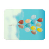 Vintage Schwimmballons Magnet (Horizontal)