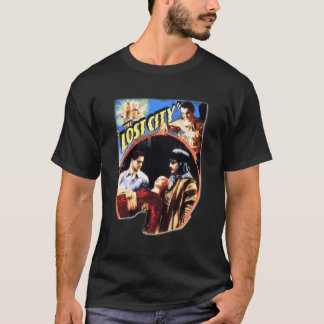 Vintage-Sci-Fi-Verlorene Stadt der Legurer T-Shirt