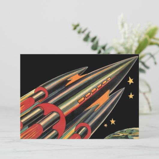 Vintage Science Fiction (Stehend Vorderseite)