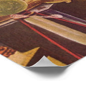 Vintage Science Fiction, Alien Steam Punk Helme Poster (Ecke)