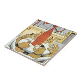 Vintage Science Fiction, Arbeitswissenschaftler es Fliese (Seite)