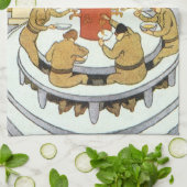 Vintage Science Fiction, Arbeitswissenschaftler es Handtuch (Gefaltet)