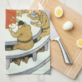 Vintage Science Fiction, Arbeitswissenschaftler es Handtuch (Viertel Falte)