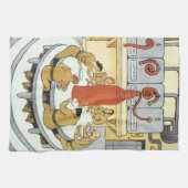 Vintage Science Fiction, Arbeitswissenschaftler es Handtuch (Horizontal)