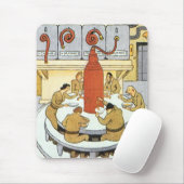 Vintage Science Fiction, Arbeitswissenschaftler es Mousepad (Mit Mouse)