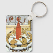 Vintage Science Fiction, Arbeitswissenschaftler es Schlüsselanhänger (Rückseite)