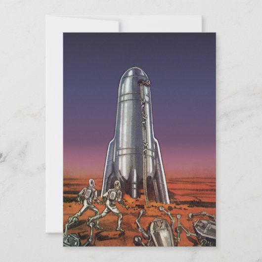 Vintage Science Fiction, Astronauten Käfer Außerir (Vorderseite)