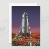 Vintage Science Fiction, Astronauten Käfer Außerir (Vorne/Hinten)