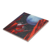 Vintage Science Fiction, Canyon Space Moon Rover Fliese (Seite)