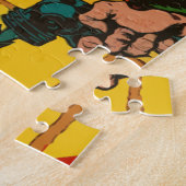 Vintage Science Fiction Comic Kunst Puzzle (Seite)