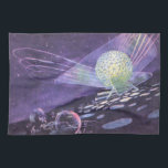 Vintage Science Fiction, ein leuchtendes Orb mit A Küchentuch<br><div class="desc">Vintage Illustration futuristische Planeten und Weltraum Science Fiction Image Set in der Zukunft. Ein klassisches Retro-Sci-Fi-Comic-Design mit einem leuchtenden Orb mit Lichtern,  die auf einem fremden Planeten kreisen,  und Außerirdischen in Schubbooten,  die in Richtung 50er fahren.</div>