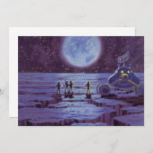 Vintage Science Fiction Erde Rover Außerirdischen  (Vorne/Hinten)