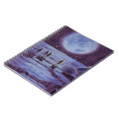 Vintage Science Fiction Erde Rover Außerirdischen  Notizblock (Linke Seite)