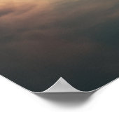 Vintage Science Fiction Flying Cars Poster (Ecke)