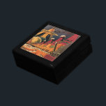 Vintage Science Fiction Futuristische Stadt Flying Geschenkbox<br><div class="desc">Vintages Bild der Reise-und Transport-Science Fiction mit einem klassischen Comic-Buch Retro sci,  wenn urbane Umgebung mit einer Stadt der Zukunft. Die architektonischen Gebäude sind wie Kegel geformt und die Fahrzeuge fliegen wie Vögel,  während sich Menschenmassen durch die Metropole bewegen.</div>